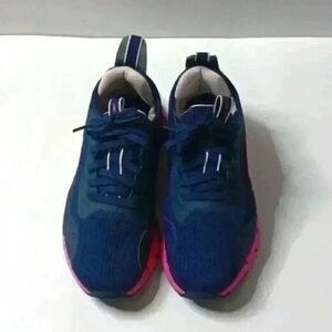 Reebok Navy and Pink Athletic Shoes